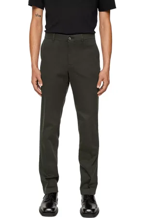 J Lindeberg Lois Cotton Blend Twill Flannel Trousers