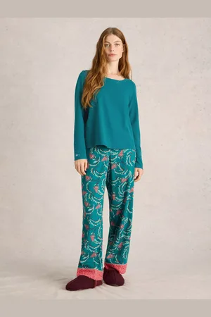 White Stuff Eva Organic Cotton Pyjama Top