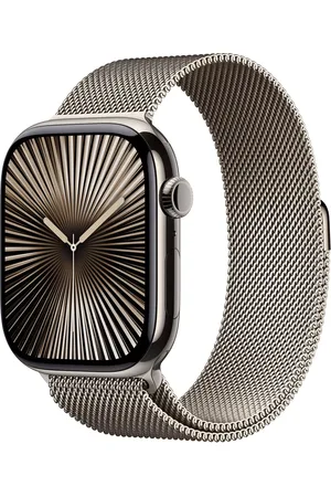 Apple Watch Series 10 GPS + Cellular, 46mm, Titanium Case, Milanese Loop