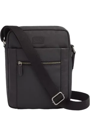 Osprey The Grantham Waxed Canvas and Leather Messenger Bag, Small