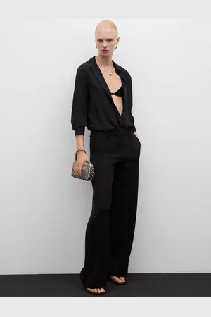 MANGO Abel Straight Leg Trousers