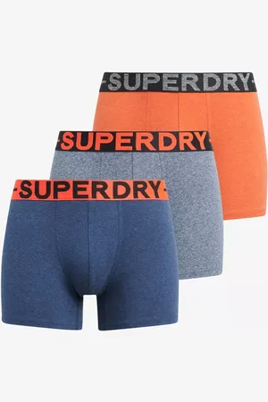 Superdry Stretch Cotton Boxers, Pack of 3