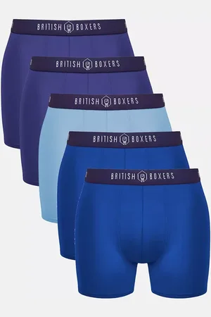 British Boxers Trunks, Pack of 5