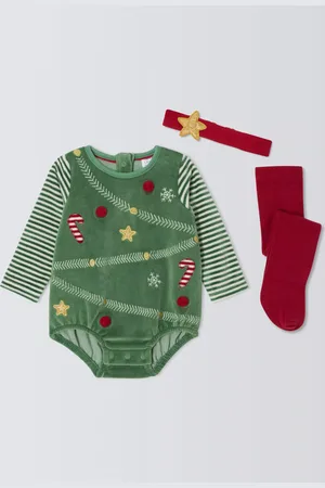 John Lewis Baby Christmas Tree Dress Up Set