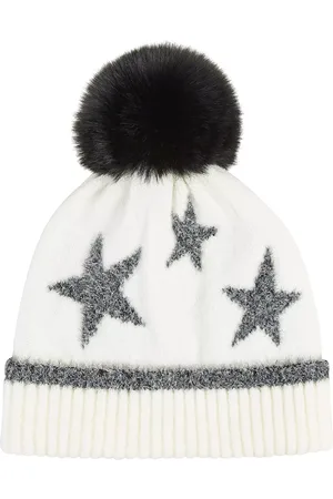 Yumi Star Print Bobble Hat