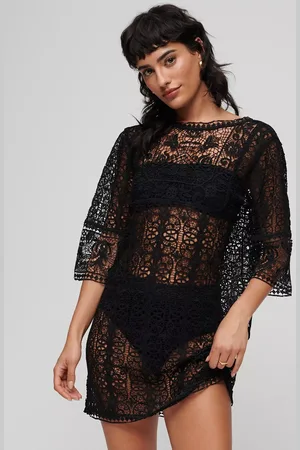 Superdry Beach Cover Up Lace Mini Dress