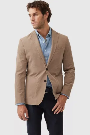 Rodd & Gunn Saint Bathans Cotton Corduroy Slim Fit Blazer