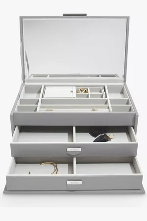 Dulwich Designs Leather Large Jewellery Box