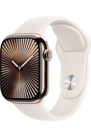 Apple Watch Series 10 GPS + Cellular, 42mm, Titanium Case, Sport Band