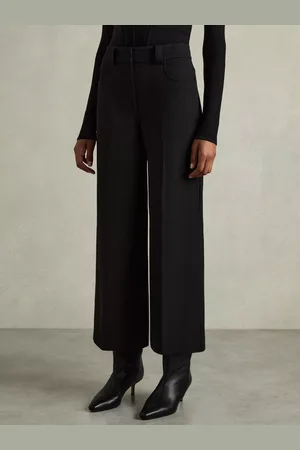 Reiss Petite Myrtle Wide Culotte Trousers