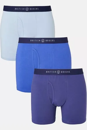 British Boxers Trunks, Pack of 3