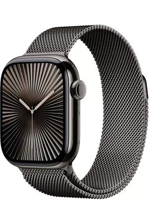 Apple Watch Series 10 GPS + Cellular, 42mm, Titanium Case, Milanese Loop