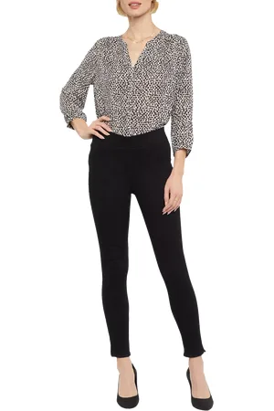 NYDJ Super Skinny Ankle Pull-On Jeans