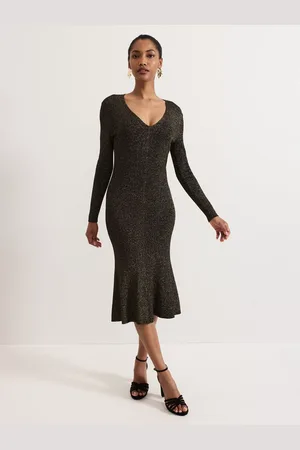 Phase Eight Tillie Metallic Thread Dress
