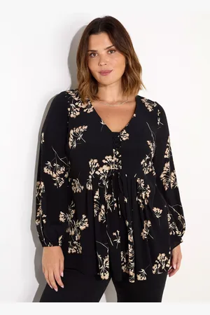 Live Unlimited London Curve Petite Floral Top