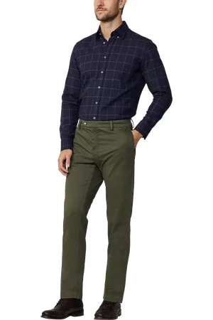 Hackett Cotton Blend Slim Fit Chinos