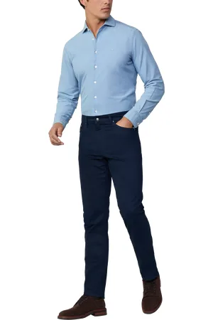 Hackett Cotton Blend Straight Fit Chinos