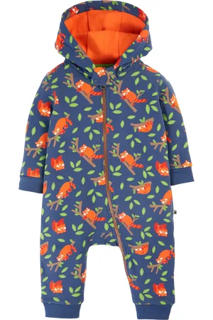 Frugi Baby Red Panda Snuggle Suit