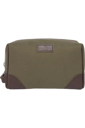 Hackett Cotton Canvas Wash Bag