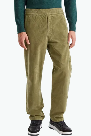 Benetton Corduroy Straight Leg Trousers