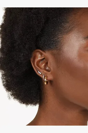 Astrid & Miyu Bold Medium Hoop Earrings