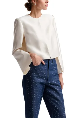 By Malina Ruthie Slit Sleeve Top