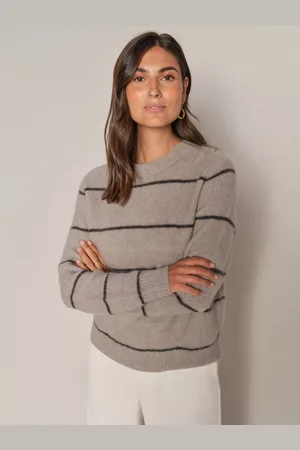 Mos Mosh Thora Stripe Wool Blend Jumper