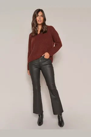 Mos Mosh Ashley Faux Leather Jeans