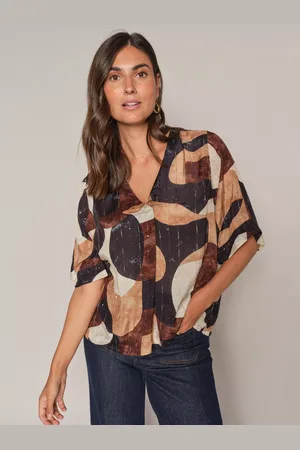 Mos Mosh Rosalie Graphic Print Top
