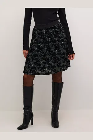 Kaffe Grit Sequin Skirt