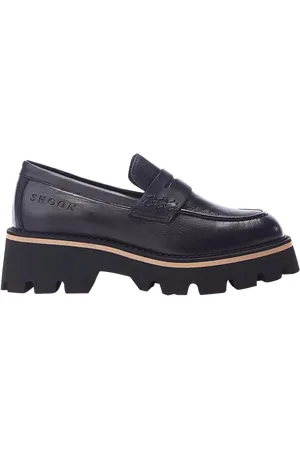Moda In Pelle Shoon Albury Leather Chunky Loafers