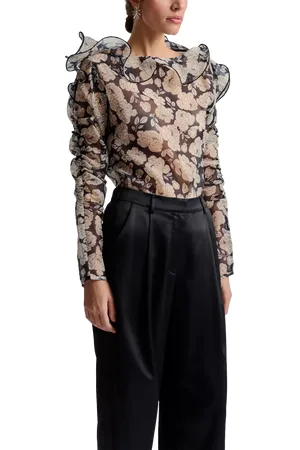 By Malina Angeline Organza Top