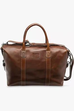 Loake Balmoral Vegetable Tanned Leather Weekend Bag