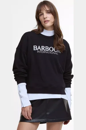 Barbour International Franchesca Logo Cotton Sweatshirt