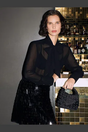 Whistles Sword Sequin Mini Skirt