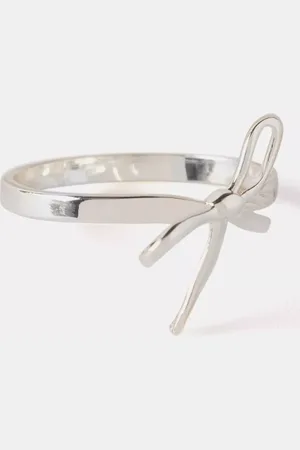 mint&berry Lver Bow Ring