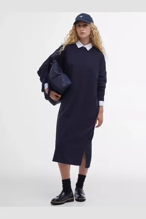 Barbour Shelby Knitted Midi Dress