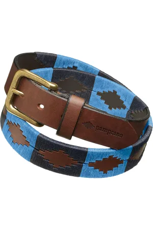 Pampeano Azules Leather Belt