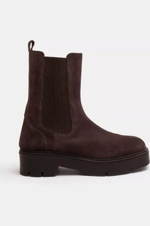 Hush Puppies Chunky Suede Chelsea Boots