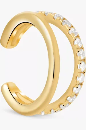 Astrid & Miyu Illusion Crystal Single Ear Cuff