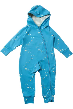 Little Green Radicals Baby Dawn Adaptive Reversible Hooded Snuggle Suit