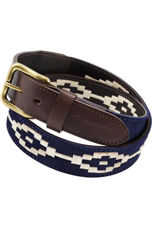Pampeano Confianza Leather & Suede Belt