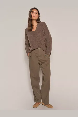 Mos Mosh Carmen Mom Fit Chino Trousers