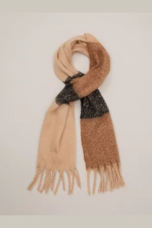 Phase Eight Stripe Fringed Scarf