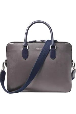 ASPINAL OF LONDON Leather Slim Briefcase