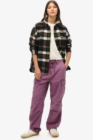 Superdry Low Rise Parachute Cargo Trousers