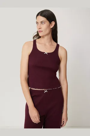Jigsaw Pointelle Pure Organic Cotton Pyjama Top
