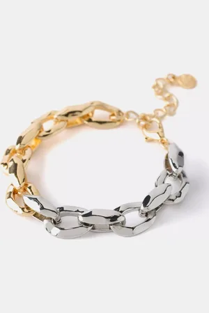 mint&berry Mixed Metal Chain Bracelet