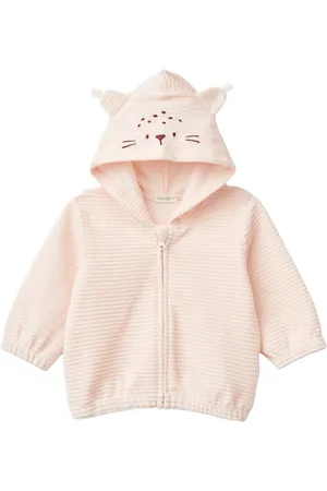 Benetton Baby Stripe Zip Up Hoodie