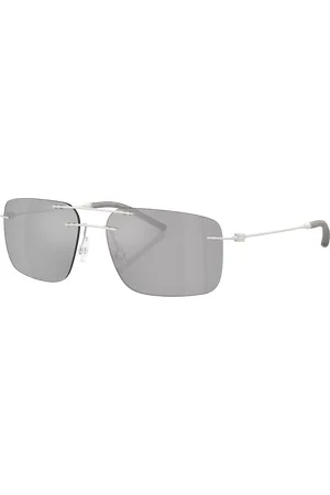 Moncler ME4003 Unisex Rectangular Sunglasses